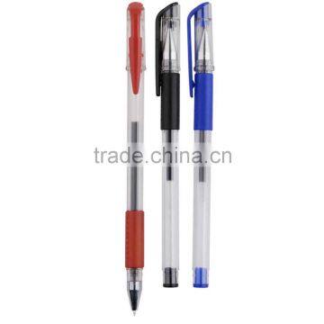 Wholesale 500PCS 0.5mm Point Ball Pen In Black Ink Black Gel Pen Student Office