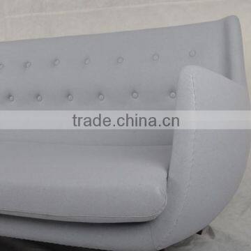 Fashionable Design Three Seater Fiberglass Poet Sofa photo-5