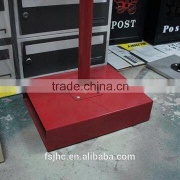 Foshan JHC-1035D Wall Mounted-Post Mounted Dual Use Metal Mailbox/Decorative Letterbox/Car Style Outdoor Postbox For Garden photo-6