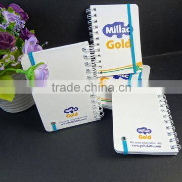 A7 White Spiral Paper Mini Note Book photo-2