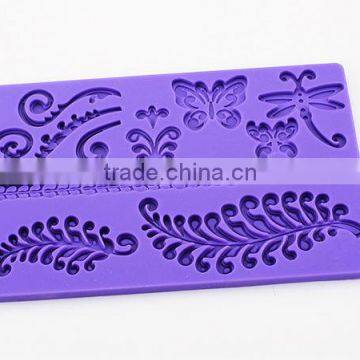 A Variety of Design Fondant Silicone Mould