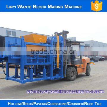 WANTE BRAND QT10-15 Fully Automatic Block Machine Delivering to Algeria photo-5