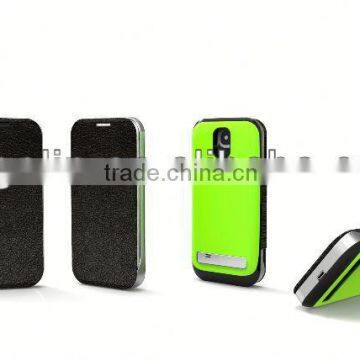 brand new backup battery leather case for samsung galaxy i9500