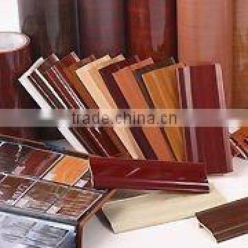 wood grain PVC heat transfer film for WPC doors