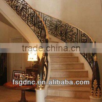 Modern wrought iron stairs