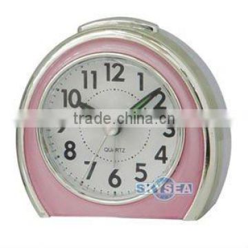 plastic table alarm clock bedside clock, instructions