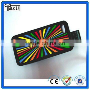 LED flashing sound activated mobile phone shell with custom logo for birthday gift, Decoration plastic led phone flashing case