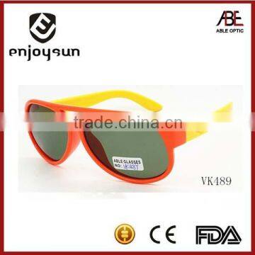 2015 new style double bridge boy sunglasses custom logo