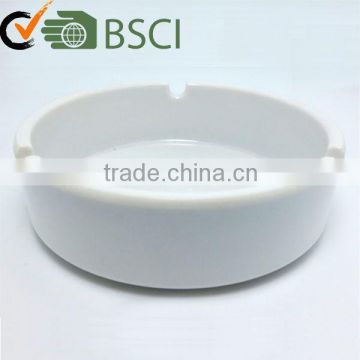 Wholesale new style household solid white melamine unique ashtrays