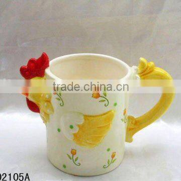 ceramic Easter chicken cup