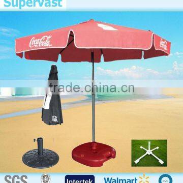 Alu Pole And Polyester Logo Printed Advertising Umbrella