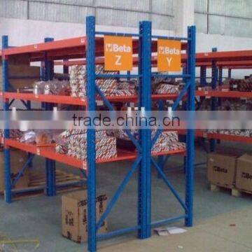 long span China display shelf golden manufacturer