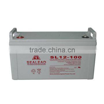Maintenance Free 12v 100A Lead Acid Battery Used for Emergency Light photo-4