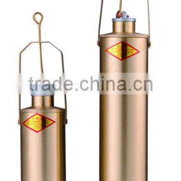 open mesuring cylinder / heavy oil sampler / sample collector