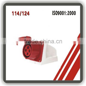 industrial plug/16A plug/32A plug/3P+E plug/380~415V ip44 cee industrial plug socket