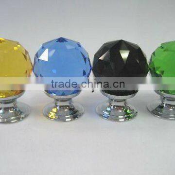 cheap Crystal Kitchen cabinet door Knobs/Handles