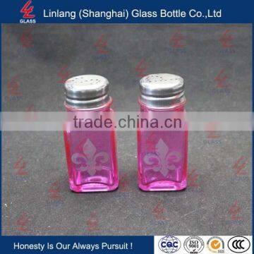 Sauce Use and Screw Cap Glass Spice Jar