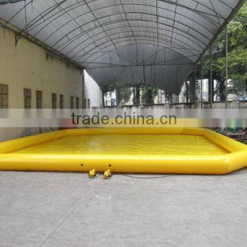 2014 Outdoor Giant Yellow Inflatable Swimming Pool