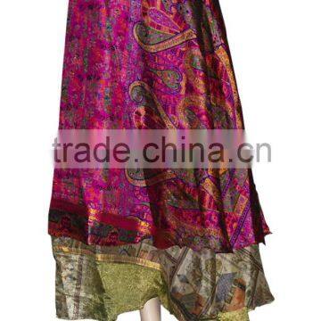 Beach Wear Silky Wrap Sarong Dress