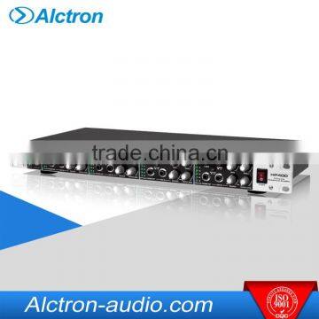 Alctron HP400 Professional 4 Channel multifunctional Headphone Preamplifier, Headphone Amplifier,Pro Headphone Amplifier