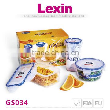 plastic food packaging box plastic for home use