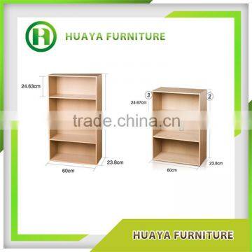 wood bookcase and specification with lock