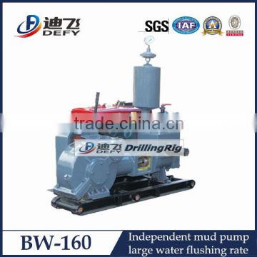 China large flow rate portable mud pump for sale (BW-160,BW-200,BW-250,BW-320)