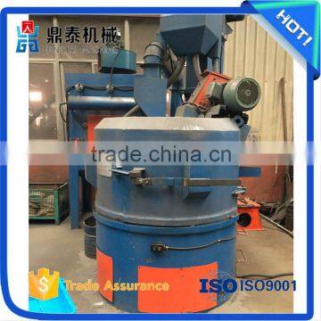 Energy saving rotating table type shot blasting machine,derusting cleaning equipment,remove oxide skin equipment