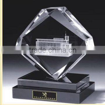 Newest K9 High quality Hot Selling Engraving Crystal Trophy