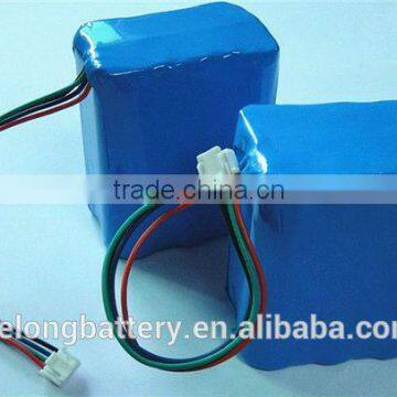 China manufacturer OEM/ODM lithium ion 12v rechargeable 3s2p 4000/4400/5200mah 12v 18650 battery pack for power tools