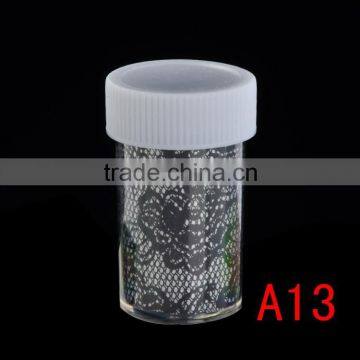 Nail Art Tip Wrap Roll Foils Transfer Glitter Sticker Polish Decal Decor photo-2