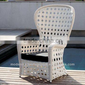 2013 Elegant White Wicker Rattan Chair FCO-052