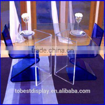 fashion clear acrylic furniture,acrylic table and chairs