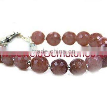 925Silver Gemstone Chakra Bracelet K5602
