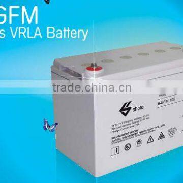 Shoto Battery VRLA(AMG) 6-GFM Series12V AGM Telecom Backup Battery