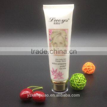 Hot selling cosmetic plastic tube for hair extension