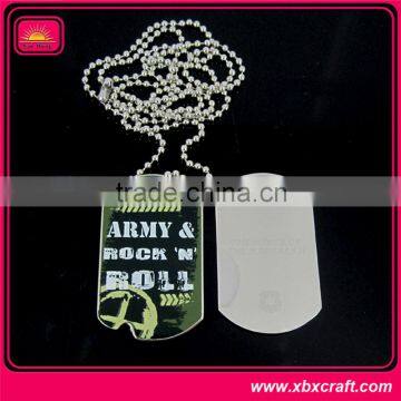 Heavy-duty Metal Laser Engraved Army Dog Tags photo-5