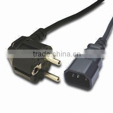 European standard AC power cord