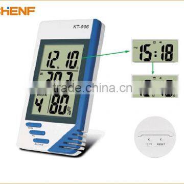 High Quality Newest KT906 indoor/outdoor thermometer Indoor temperature and indoor humidity display