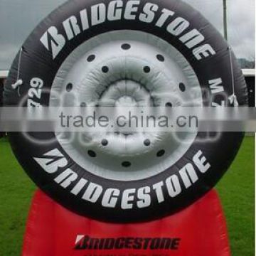 2015 Outdoor Event Promotion Inflatable Advertising Air Tire Balloon for Sales