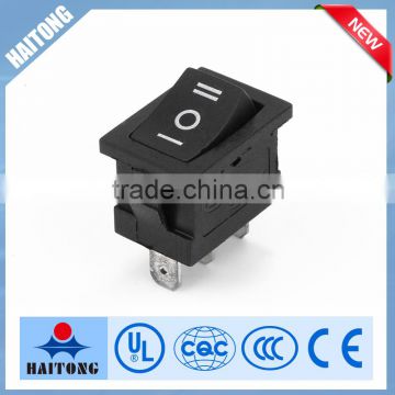 6A 250V 3pin and 3 way rocker switch high quality