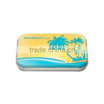 decorative rectangular tin boxes tin boxes for candy with hinge