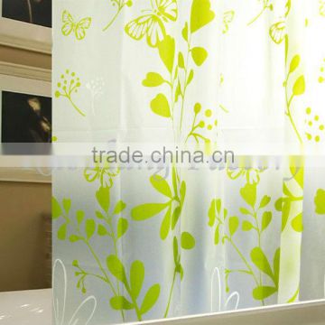 Latest Promotional Wholesale Solid Color Shower Curtain