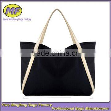 Custom NylonTote and Shoulder Portable Large Travel Shopping Bag for Women