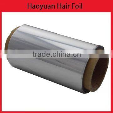 pre-cut silver color embossed aluminium foil hair dressomg sheet china