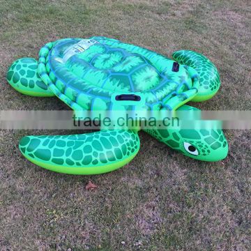 small order available kids pool toy giant inflatable sea turtle ride-on