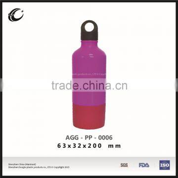 logo printing color change oem new design tableware water drinkware plastic bottle 400ml (14oz) plastic bottle with straw