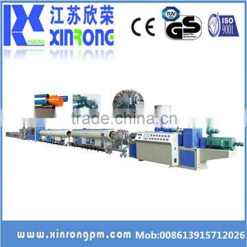 China Xinrong pvc pipe extruder machine line