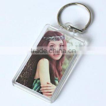Competitive price christmas acrylic gift acrylic key chain