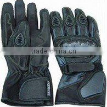 DL-1485 Leather Motorbike Gloves, Motorcycle Gloves Leather